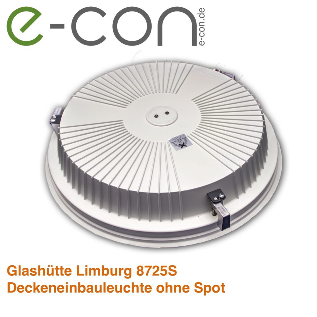 Glashütte Limburg - Deckeneinbauleuchte 8725 - e-con I Die Partner für